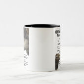 kleindochter tweekleurige koffiemok (Center)