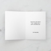 Kleindochter Valentijnsdag Glitter Eenhoorn Naam Feestdagen Kaart (Binnen)