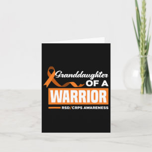 Kleindochter van een krijger RSD CRPS Awareness Kaart