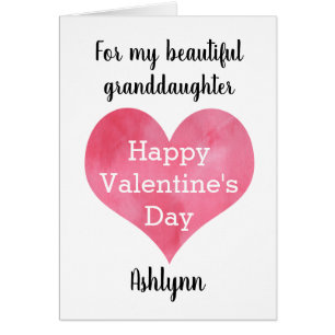 Kleindochter van Heart Happy Valentine's Day