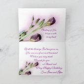 Kleindochter Verjaardag2-aanpassen elke gelegenhei Kaart (Binnen)