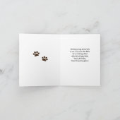 Kleindochter Verjaardag met Meisje Beer en Cupcake Kaart (Binnen)