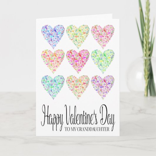 Kleindochter voor de dag van de hartslag Fijne Val Kaart (Voorkant)