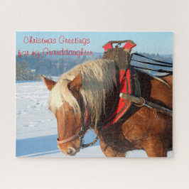 Kleindochter Xmas Legpuzzel