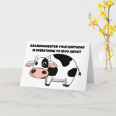 KLEINDOCHTERS VERJAARDAG IS IETS OM OVER TE PRATEN KAART (Gele Bloem)