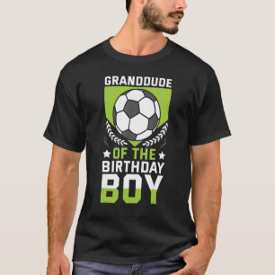 Kleindude van de verjaardagsjongen Voetballer Bday T-shirt