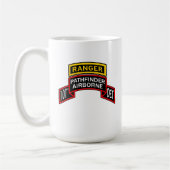 Kleine 101st Pathfinder-Mok met het tabblad Ranger Koffiemok (Links)