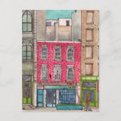 Kleine 135 en de balk boven Tribeca Manhattan NYC Briefkaart (Voorkant)