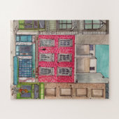 Kleine 135 en de balk boven Tribeca Manhattan NYC Legpuzzel (Horizontaal)