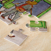 Kleine 135 en de balk boven Tribeca Manhattan NYC Legpuzzel (Zijkant)