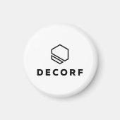 Kleine, 1¼-inch cirkelmagneet magneet (Voorkant)