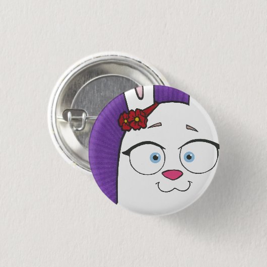 Kleine, 1¼ inch ronde Button (Voorkant /achterkant)