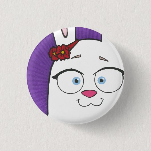 Kleine, 1¼ inch ronde Button (Voorkant)