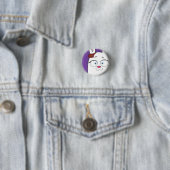 Kleine, 1¼ inch ronde Button (In situ)