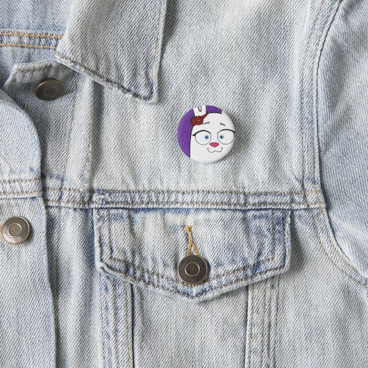 Kleine, 1¼ inch ronde Button (In situ)