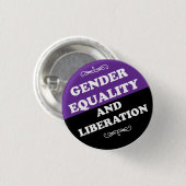 Kleine, 1¼ inch Ronde Button G.E.L. (Voorkant /achterkant)