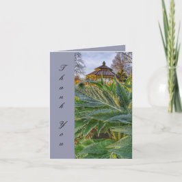 Kleine, 4-inch x 5,6-inch geheugenkaart Hartelijk Bedankkaart