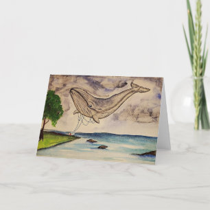 Kleine, 4-inch x 5,6-inch geheugenkaart Hartelijk  Bedankkaart