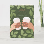 Kleine, 4" x 5.6" opgevouwen wenskaart kaart (Voorkant)