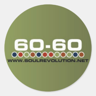 Kleine 60-60 Sticker