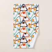 Kleine 70s Driehoeken Bad Handdoek (Handdoek)