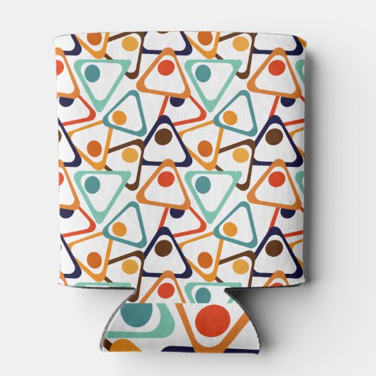 Kleine 70s Driehoeken Blikjeskoeler (Achterkant)