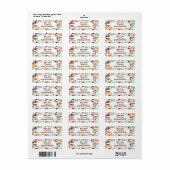 Kleine 70s Driehoeken Etiket (Full Sheet)