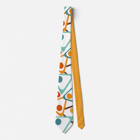 Kleine 70s Driehoeken Stropdas (Voorkant)