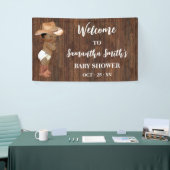 Kleine AA Baby Cowboy Western Welkom Baby Shower Spandoek (Beurs)