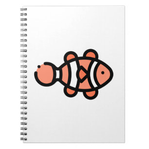 Kleine aalvis notitieboek