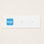 Kleine, aangepaste, Logo toevoegen met een weergav Mini Visitekaartjes (Voorkant)