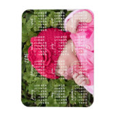 Kleine aangepaste magnetische kalender 2016 3x4 magneet (Verticaal)