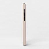 kleine Aangepaste naam Delicate Seashell Medaillon Case-Mate iPhone Case (Achterkant/links)