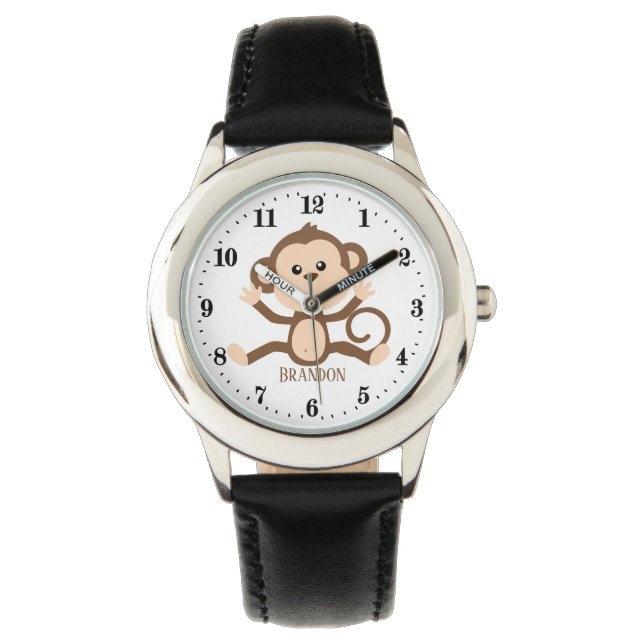 kleine aap bijnaam horloge (Voorkant)