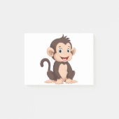 Kleine aap cartoon post-it® notes (Voorkant)