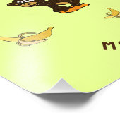 Kleine aap foto afdruk (Hoek)