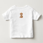 Kleine Aap Peuter T Shirt (Achterkant)