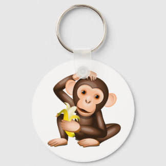 Kleine aap sleutelhanger