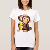 Kleine aap t-shirt (Voorkant)