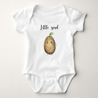 Kleine aardappel Baby Shower