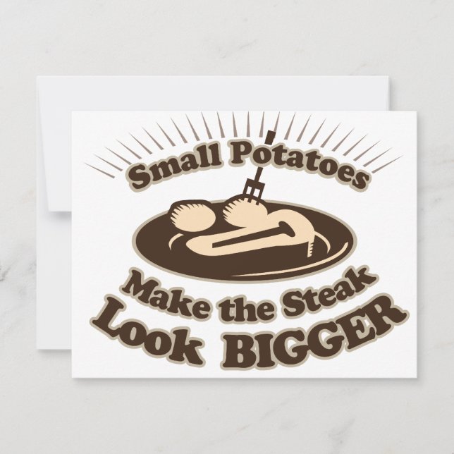 Kleine aardappelen maken de steak nog groter (Voorkant)
