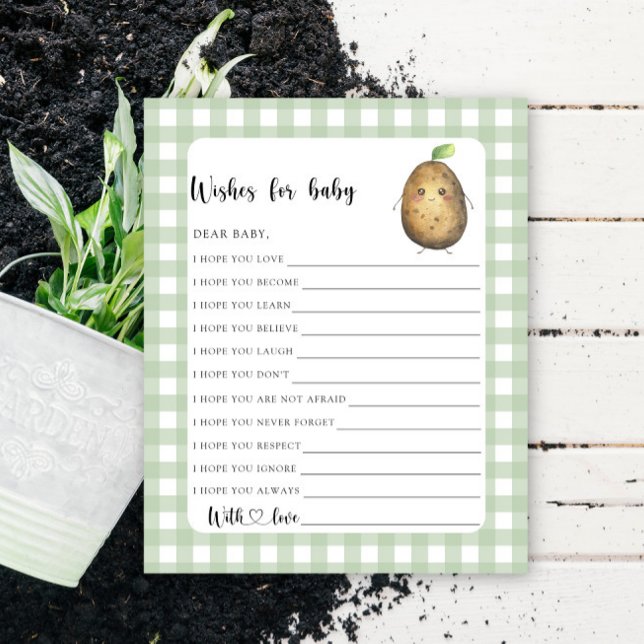 Kleine aardappelwensen voor baby (Creator heeft geüpload)