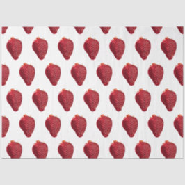 Kleine aardbei tissuepapier