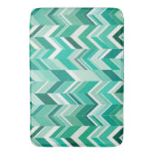 Kleine Abstracte Chevron Badmat (Voorkant Verticaal)