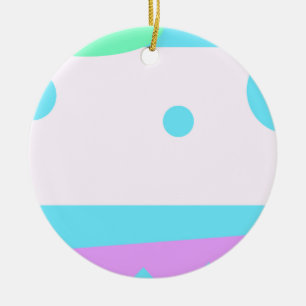 Kleine Abstracte Monster - Keramisch Ornament