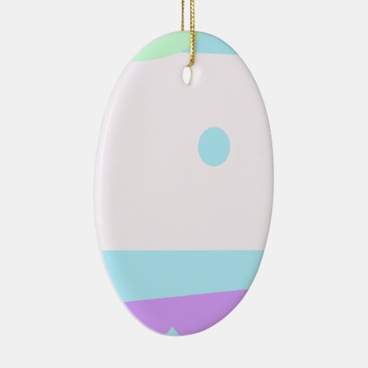 Kleine Abstracte monster of Abstract landschap Keramisch Ornament (Rechts)