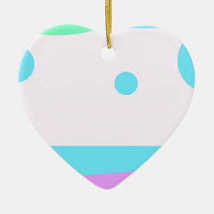 Kleine Abstracte monster of Abstract landschap Keramisch Ornament