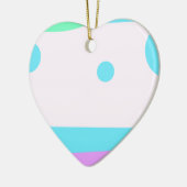 Kleine Abstracte monster of Abstract landschap Keramisch Ornament (Links)