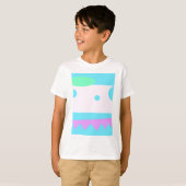 Kleine Abstracte Monster - T-shirt (Voorkant volledig)