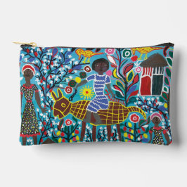 Kleine accessoiretas met afbeelding van Afrikaanse Etui